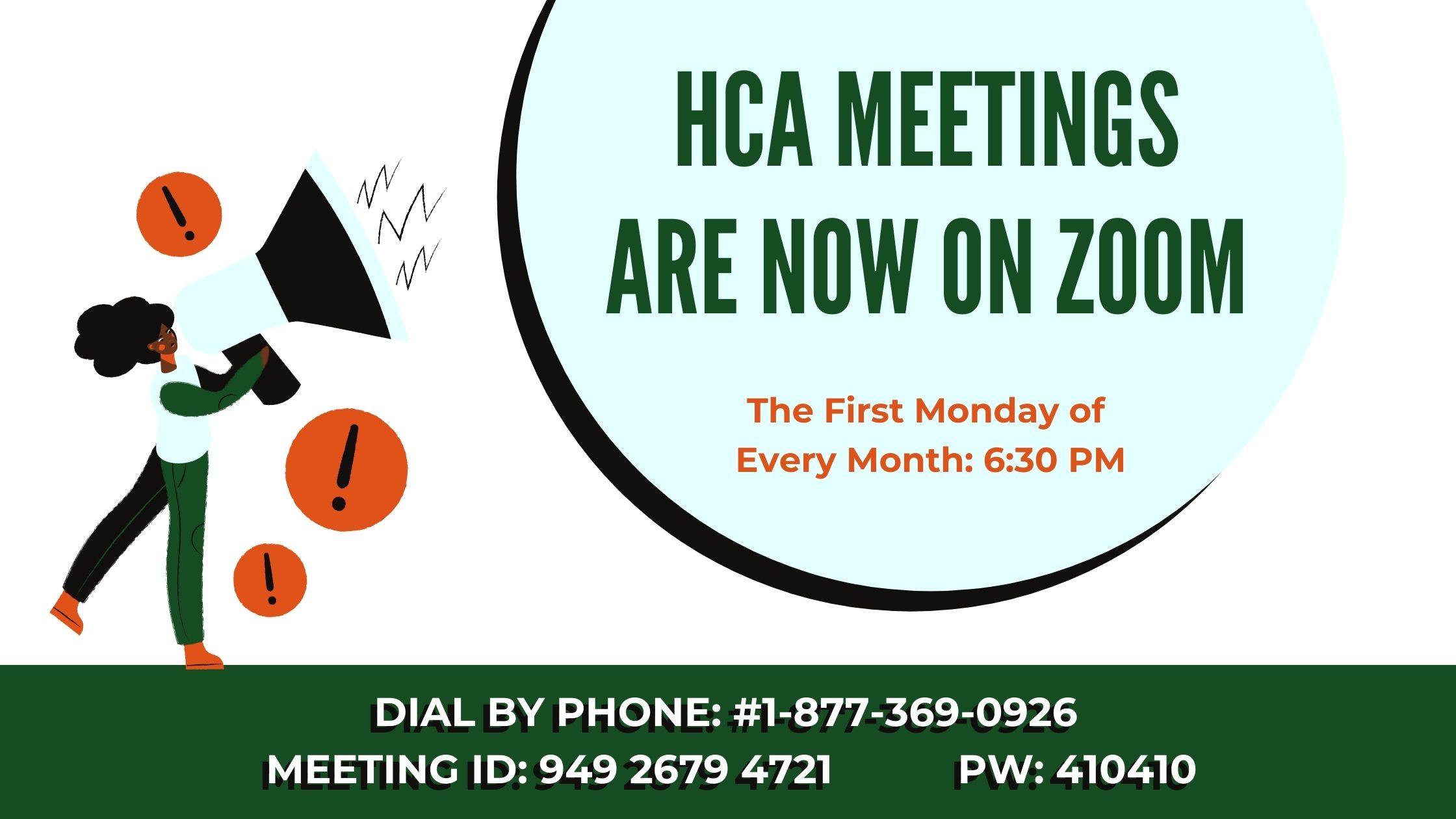 HCA Meetings Zoom